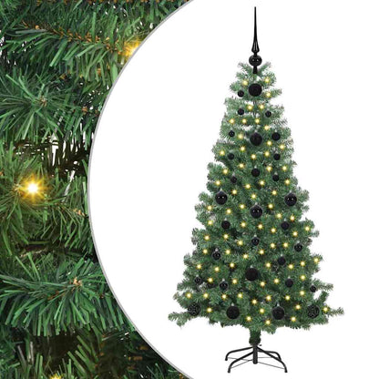 Kerstboom met 150 LED met standaard Groen 120 cm PVC