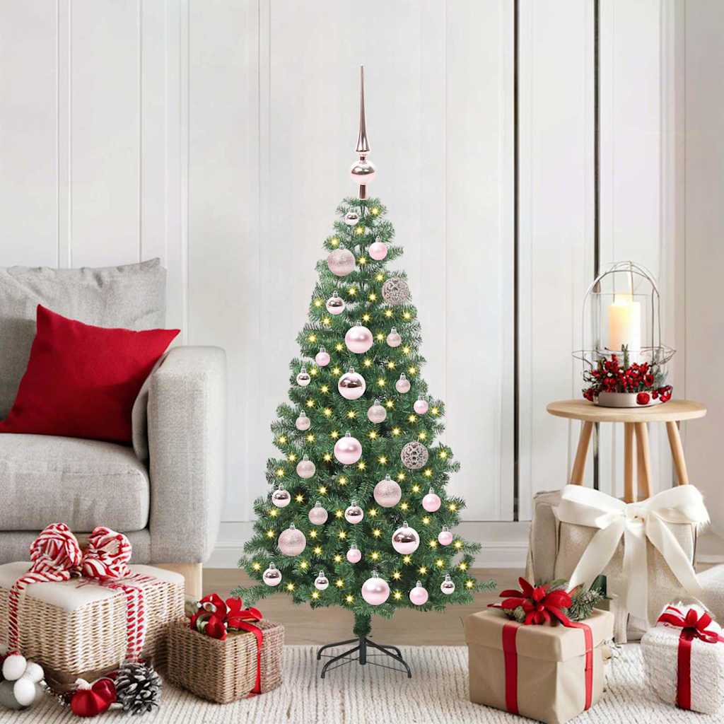 Kerstboom met 150 LED met standaard Groen 120 cm PVC