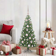 Kerstboom 120 cm groen met 150 LED en standaard