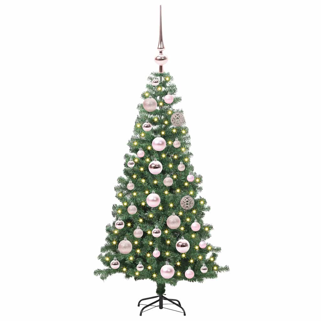 Kerstboom met 150 LED met standaard Groen 120 cm PVC