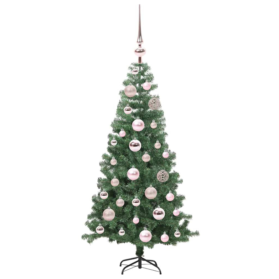 Kerstboom met 150 LED met standaard Groen 120 cm PVC