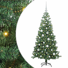 Kerstboom met 150 LED met standaard Groen 120 cm PVC