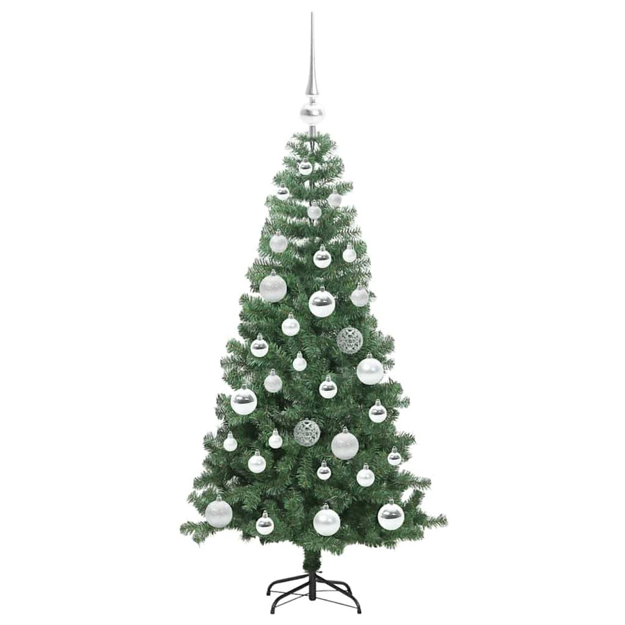 Kerstboom met 150 LED met standaard Groen 120 cm PVC