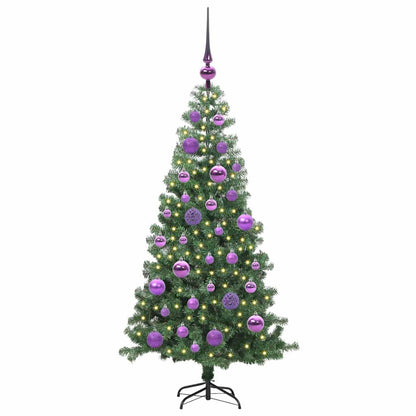 Kerstboom met 150 LED met standaard Groen 120 cm PVC