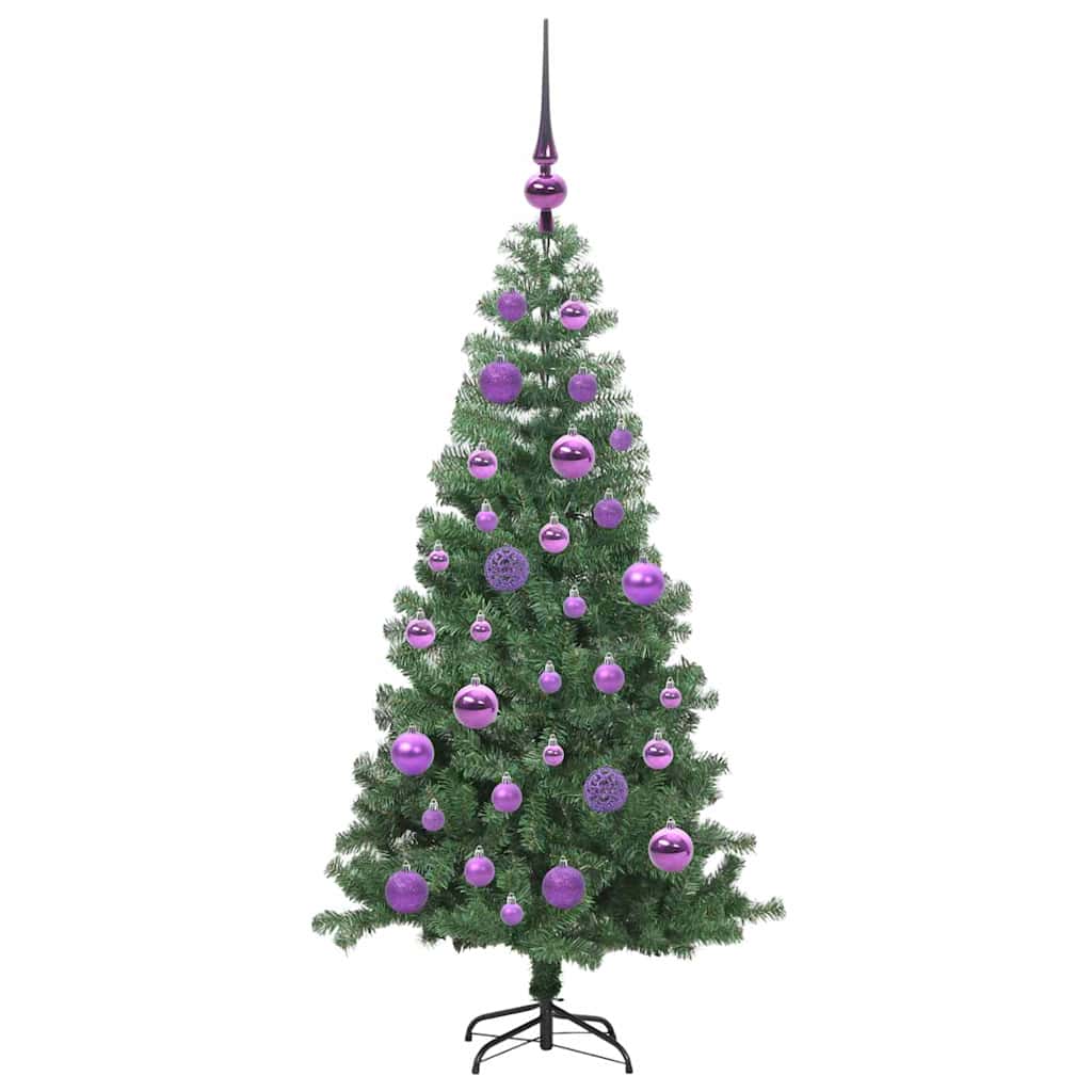 Kerstboom met 150 LED met standaard Groen 120 cm PVC