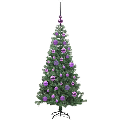 Kerstboom met 150 LED met standaard Groen 120 cm PVC