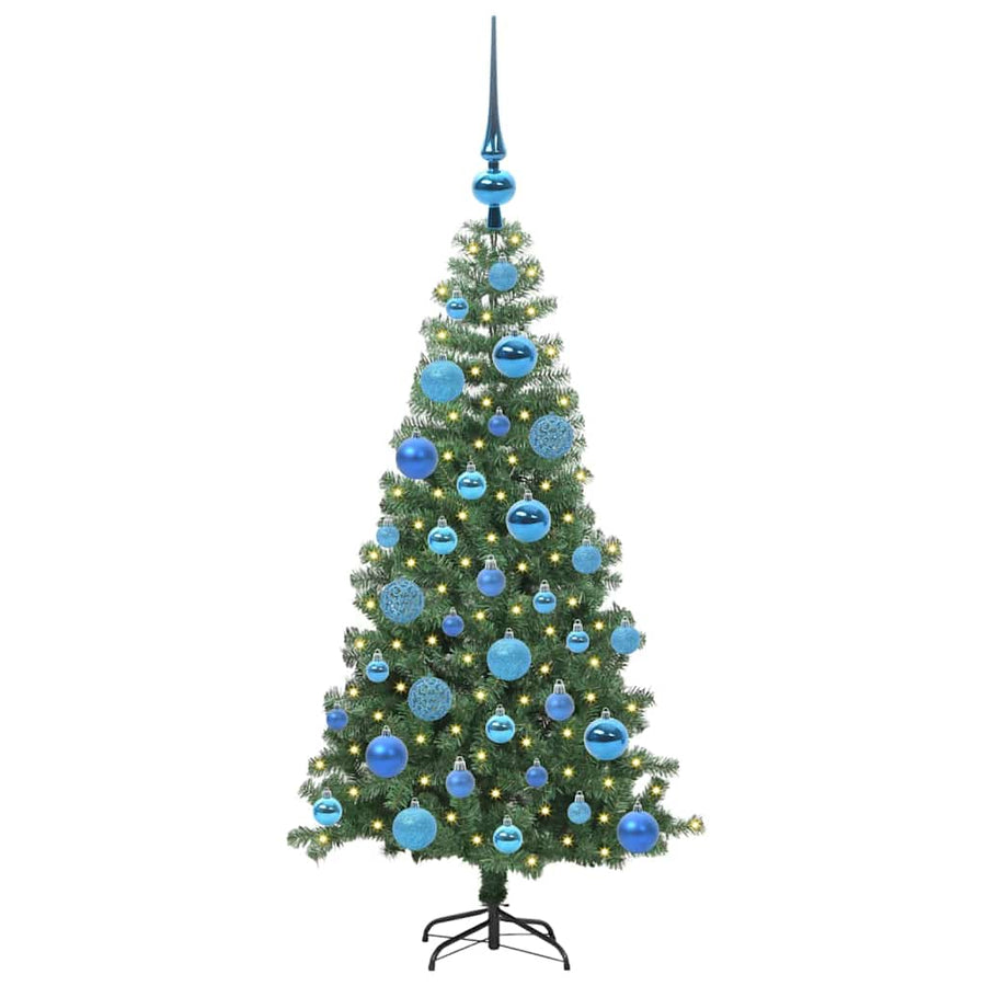 Kerstboom met 150 LED met standaard Groen 120 cm PVC