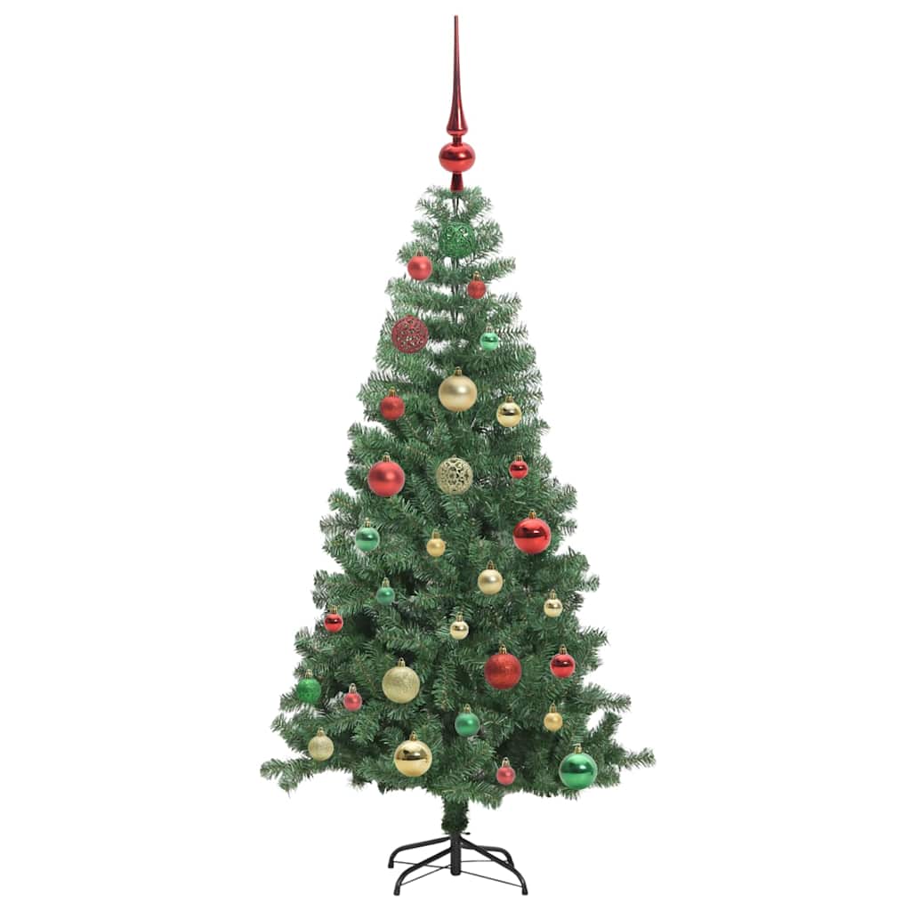 Kerstboom met 150 LED met standaard Groen 120 cm PVC