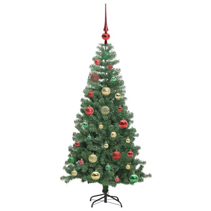 Kerstboom met 150 LED met standaard Groen 120 cm PVC