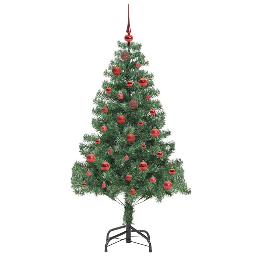Kerstboom met 150 LED met standaard Groen 150 cm PVC