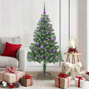 Kerstboom 150 cm groen met 150 LED en standaard