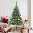 Christmas tree with 300 LED with stand Green 180 cm PVC