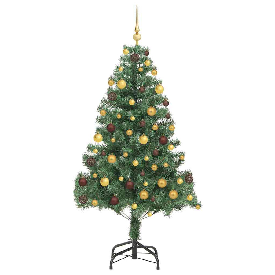 Kerstboom met 300 LED met standaard Groen 180 cm PVC