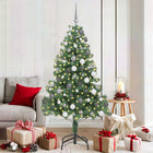Christmas tree with 300 LED with stand Green 180 cm PVC