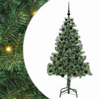 Kerstboom 180 cm groen met 300 LED en standaard
