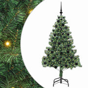 Kerstboom 180 cm groen met 300 LED en standaard