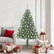 Kerstboom 180 cm groen PVC met 300 LED