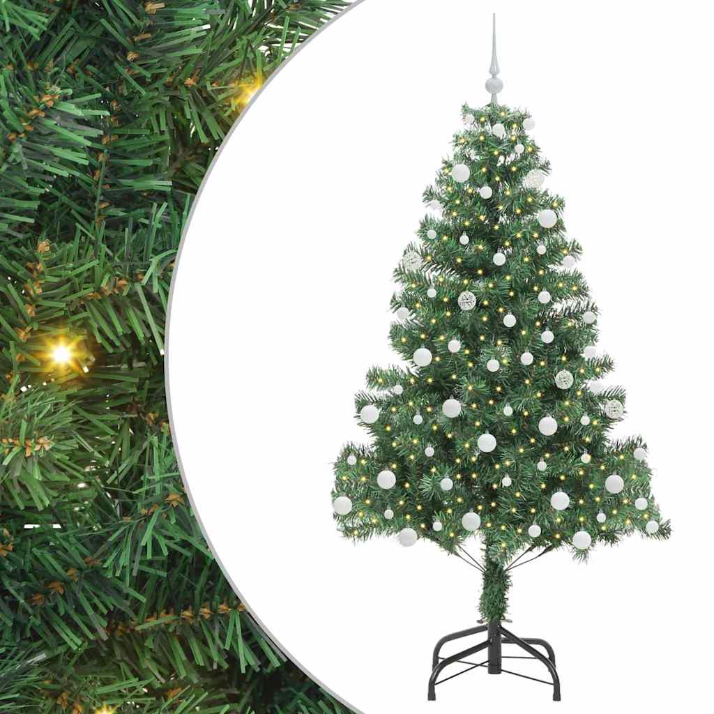 Kerstboom met 300 LED met standaard Groen 180 cm PVC