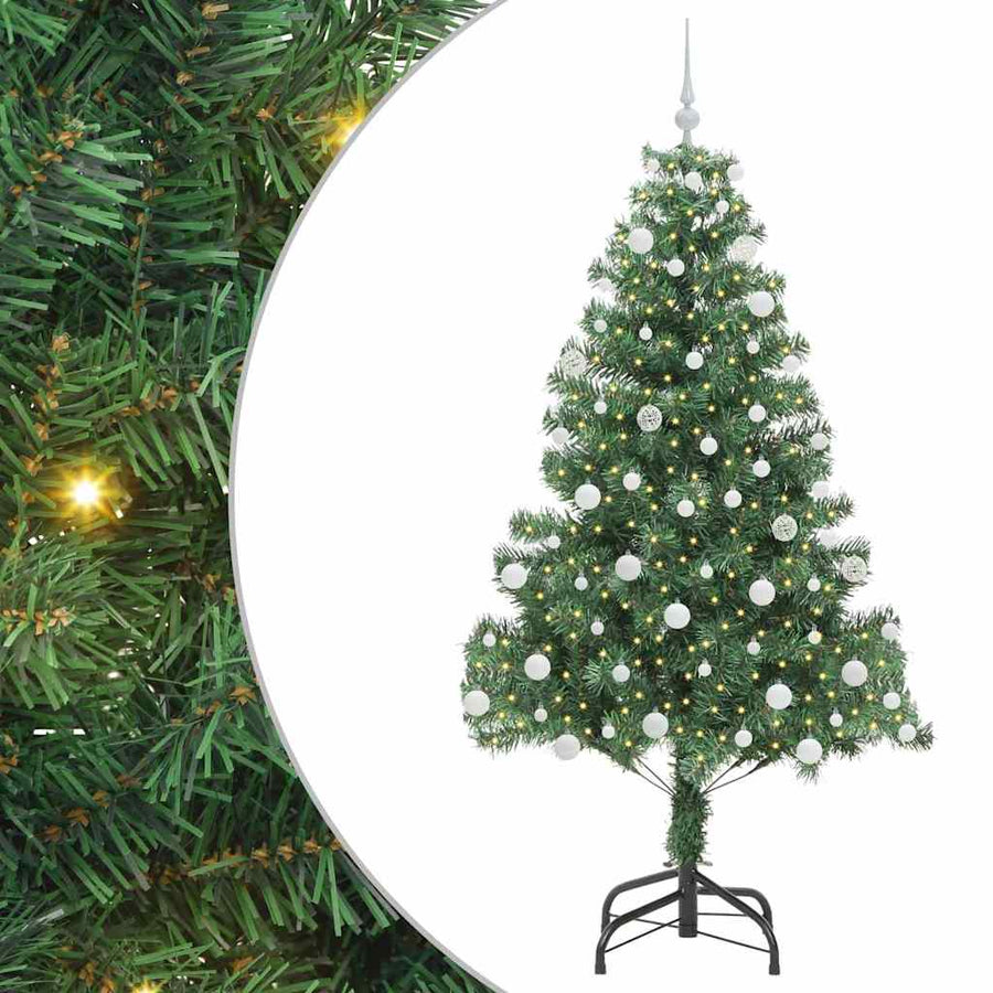 Kerstboom met 300 LED met standaard Groen 180 cm PVC