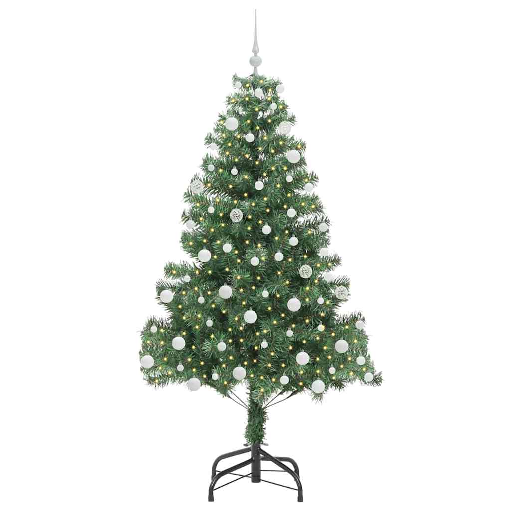Kerstboom met 300 LED met standaard Groen 180 cm PVC