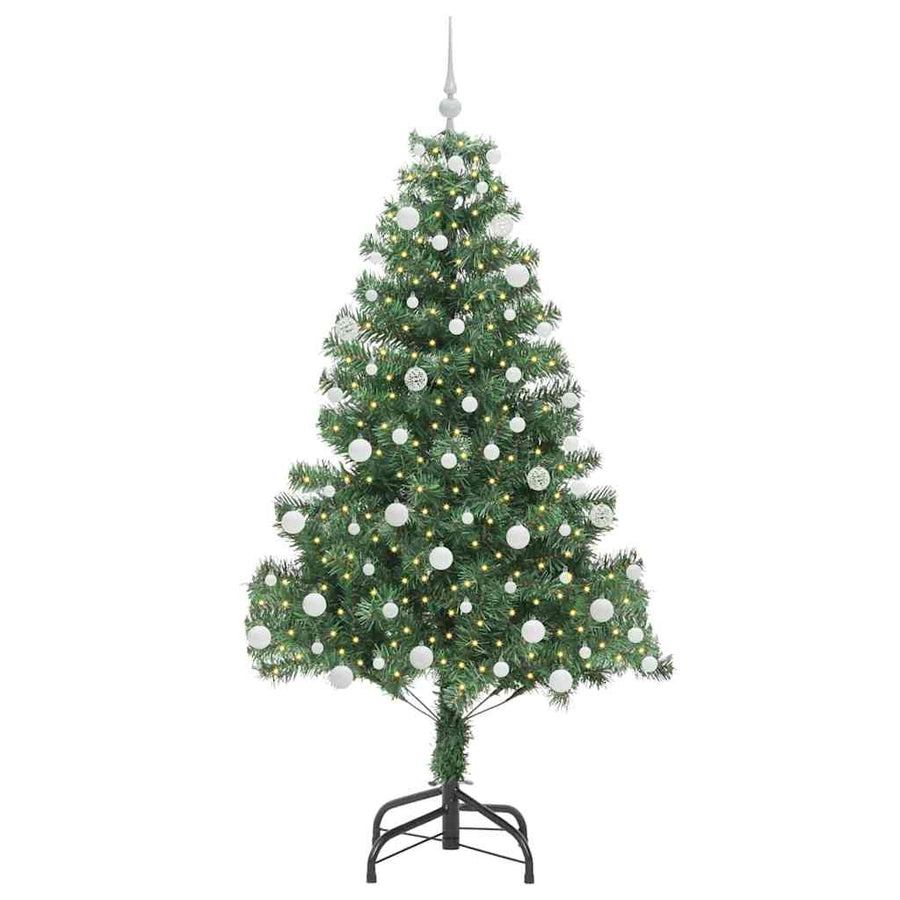 Kerstboom met 300 LED met standaard Groen 180 cm PVC