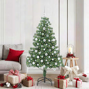 Kerstboom 180 cm groen met 300 LED en standaard