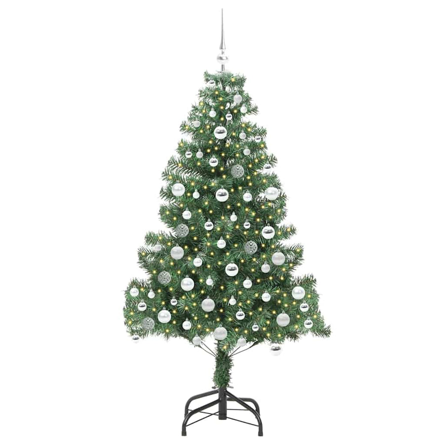 Kerstboom met 300 LED met standaard Groen 180 cm PVC