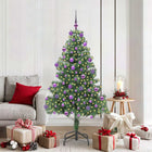 Kerstboom 180 cm groen 300 LED PVC met standaard