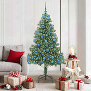 Kerstboom 180 cm groen PVC met 300 LED