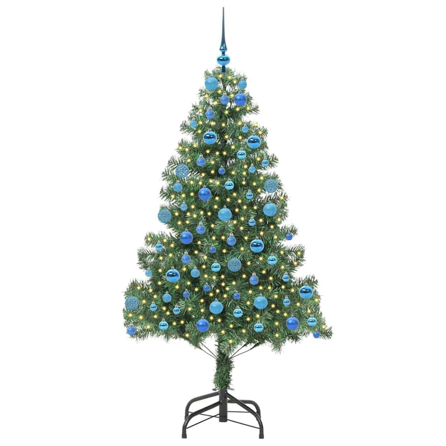 Kerstboom met 300 LED met standaard Groen 180 cm PVC