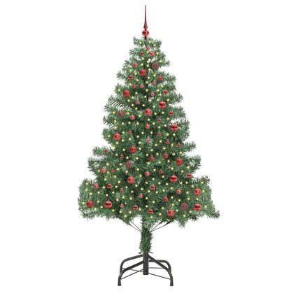 Kerstboom met 300 LED met standaard Groen 210 cm PVC