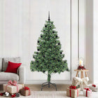 Kerstboom 210 cm groen met 300 LED en standaard