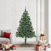 Kerstboom 210 cm groen met 300 LED en standaard
