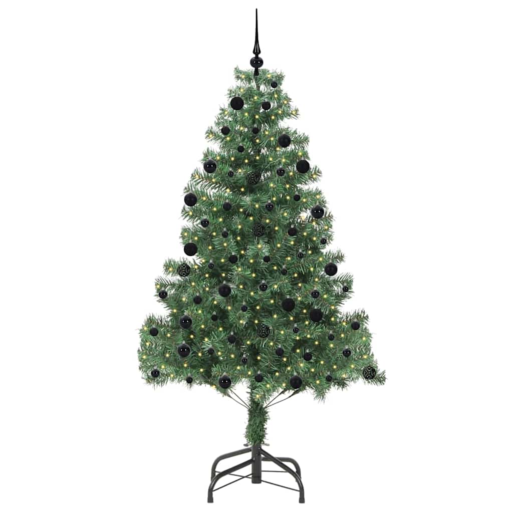 Kerstboom met 300 LED met standaard Groen 210 cm PVC