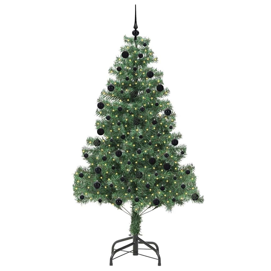Kerstboom met 300 LED met standaard Groen 210 cm PVC
