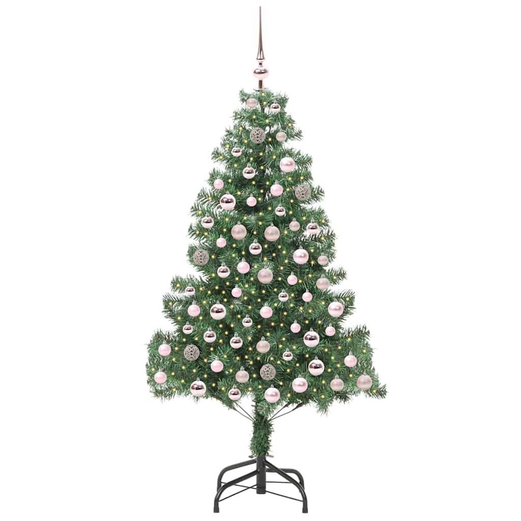Kerstboom met 300 LED met standaard Groen 210 cm PVC