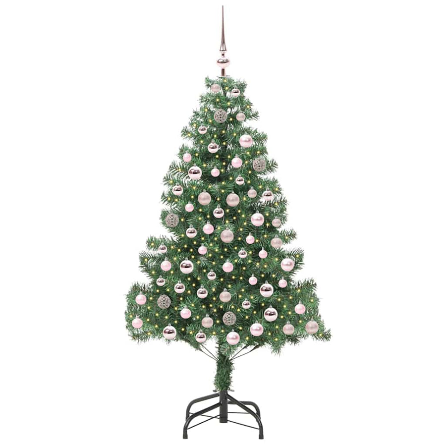 Kerstboom met 300 LED met standaard Groen 210 cm PVC