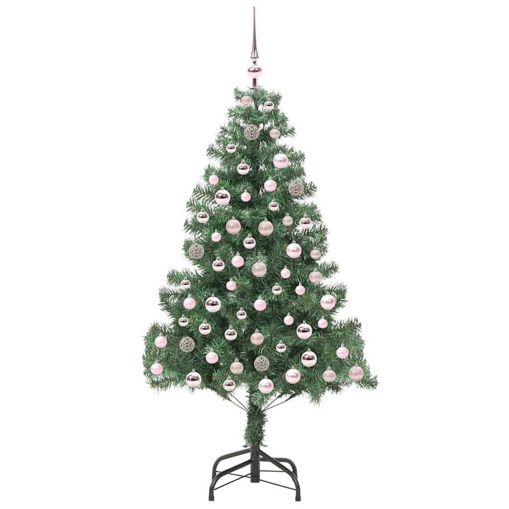 Kerstboom met 300 LED met standaard Groen 210 cm PVC