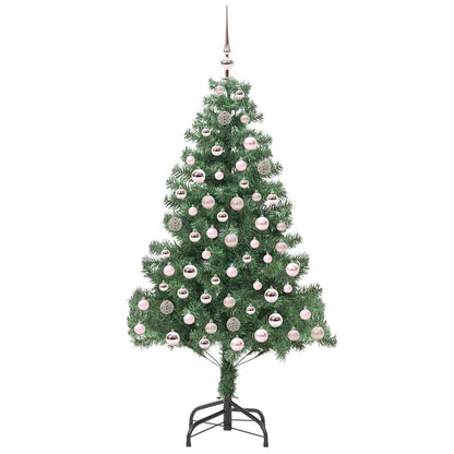 Kerstboom met 300 LED met standaard Groen 210 cm PVC