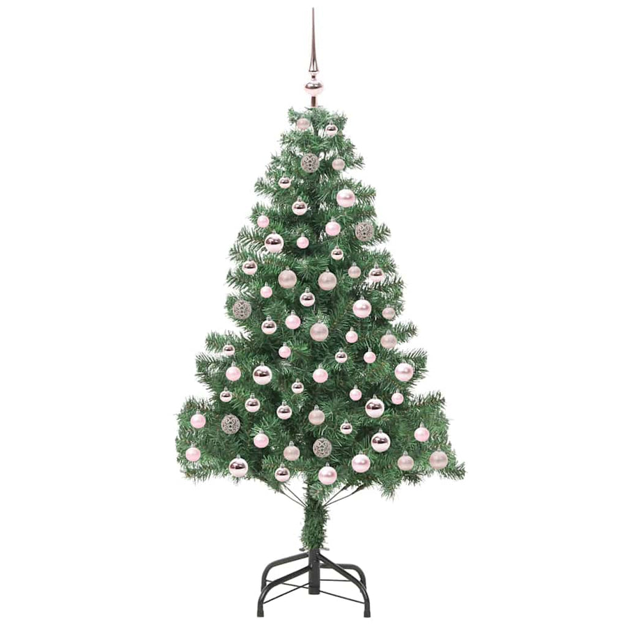 Kerstboom met 300 LED met standaard Groen 210 cm PVC