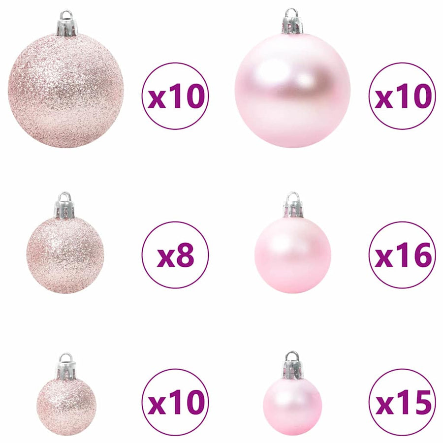 Kerstboom met 300 LED met standaard Groen 210 cm PVC