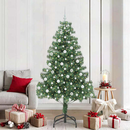 Kerstboom met 300 LED met standaard Groen 210 cm PVC