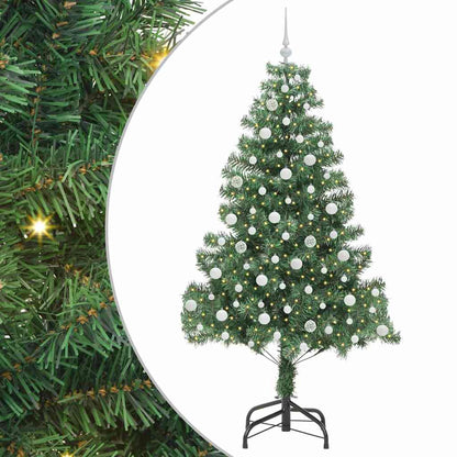 Kerstboom met 300 LED met standaard Groen 210 cm PVC