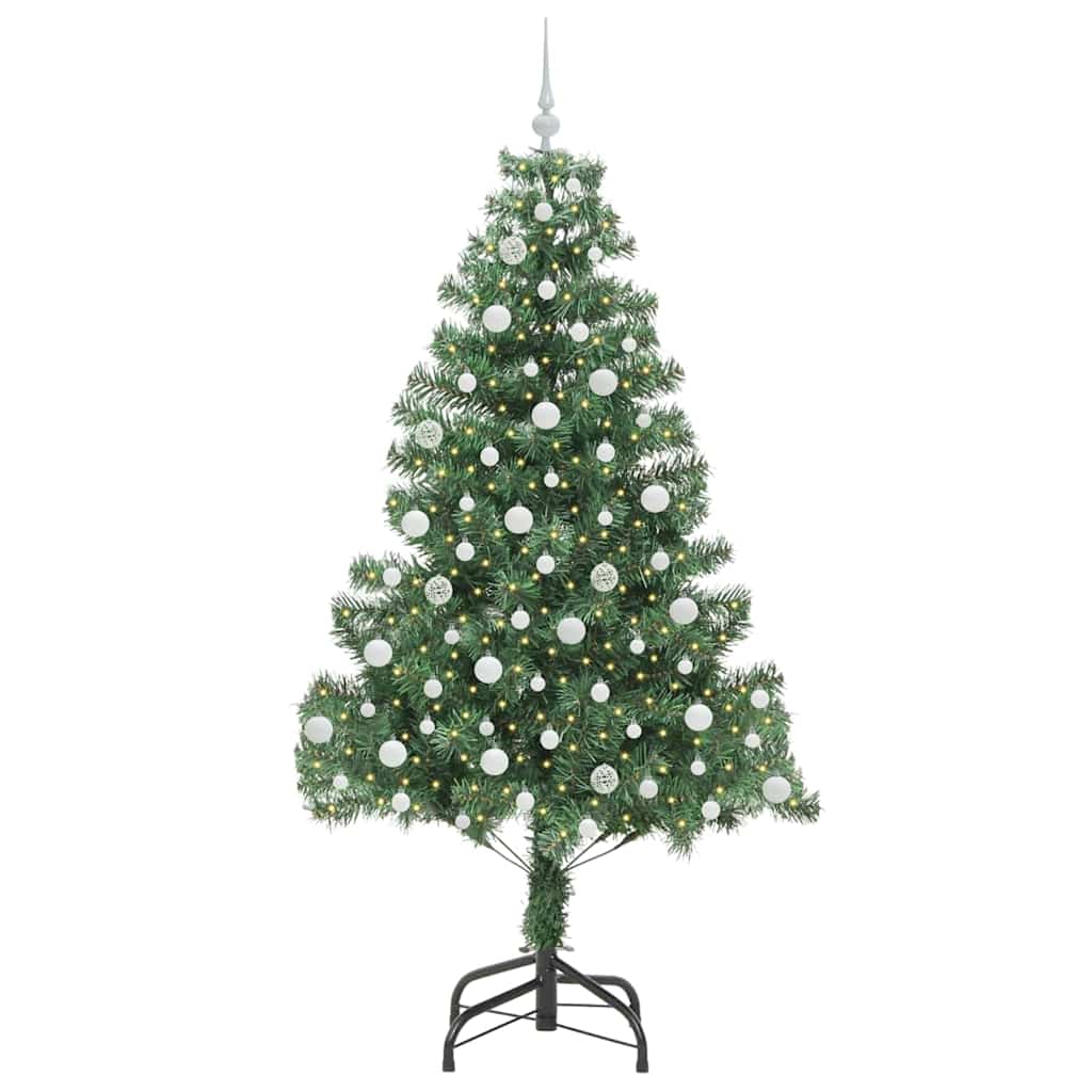 Kerstboom met 300 LED met standaard Groen 210 cm PVC