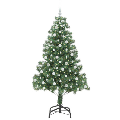 Kerstboom met 300 LED met standaard Groen 210 cm PVC