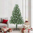 Kerstboom 210 cm groen met 300 LED PVC