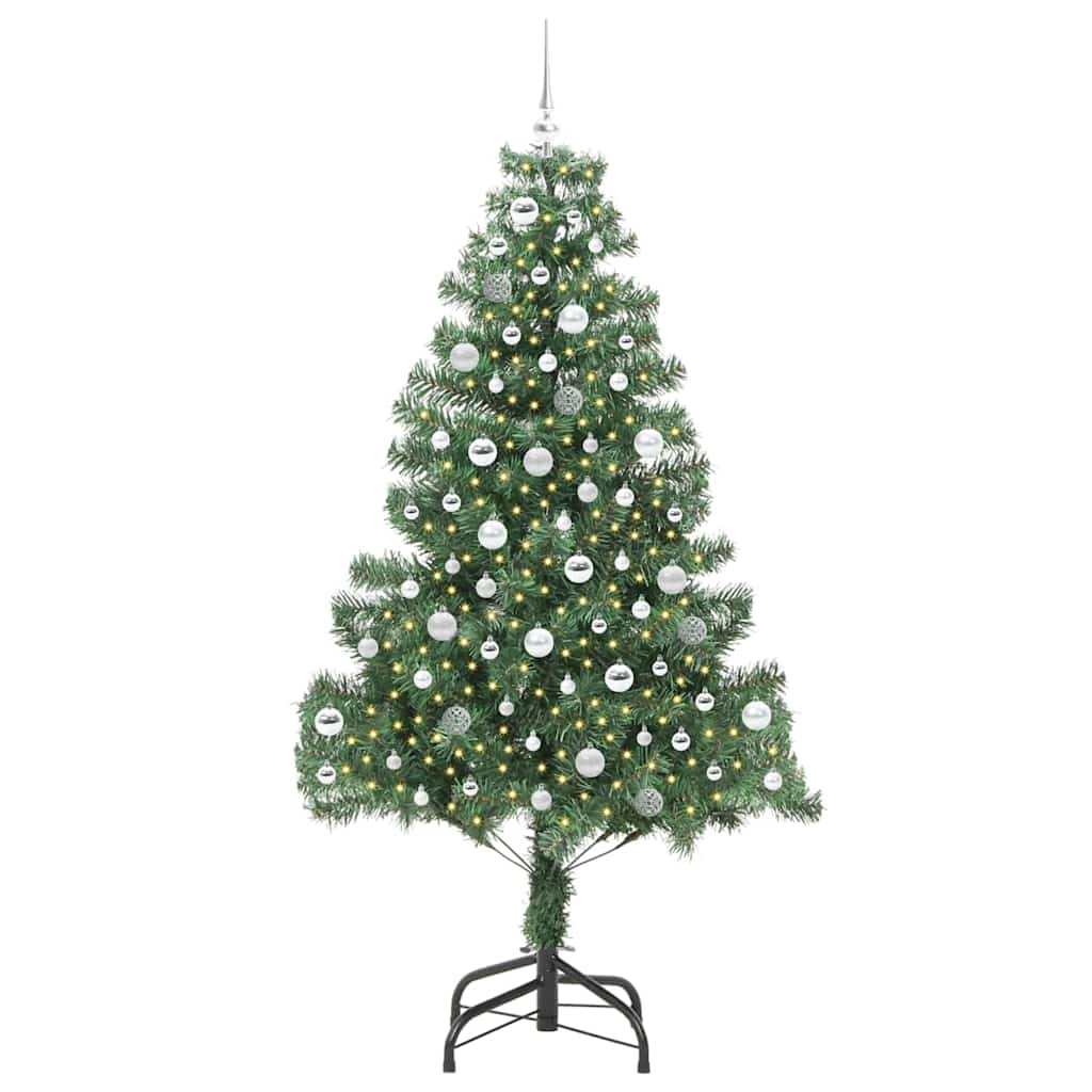 Kerstboom met 300 LED met standaard Groen 210 cm PVC