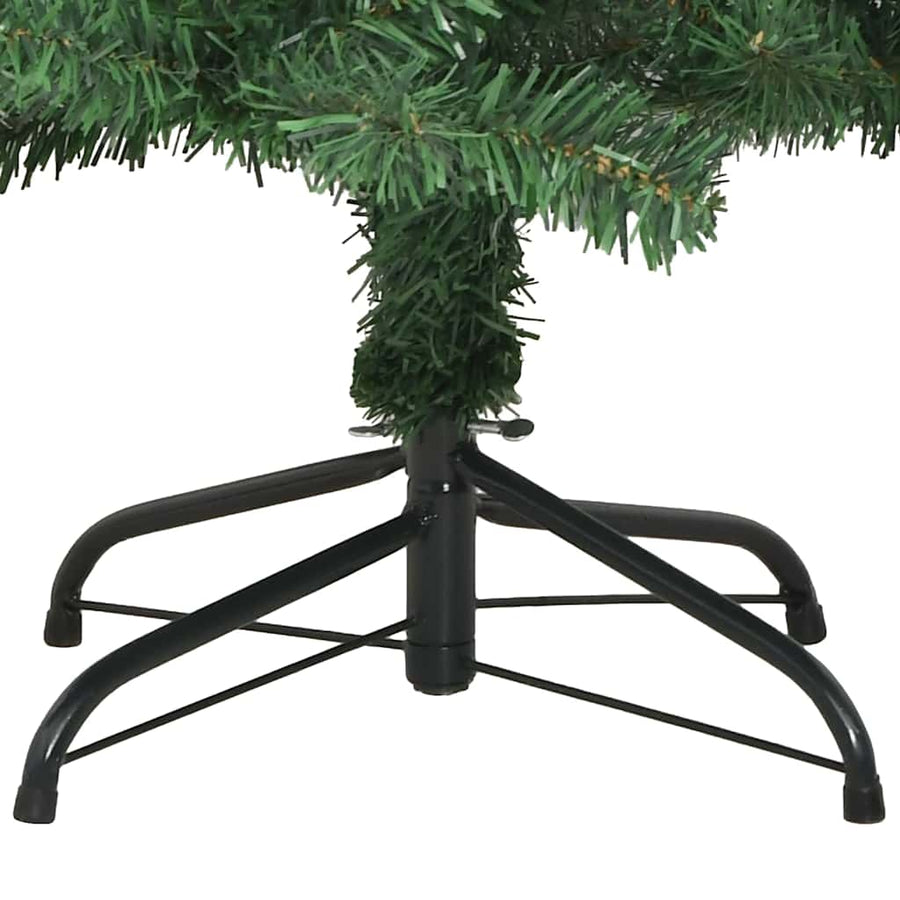 Kerstboom met 300 LED met standaard Groen 240 cm PVC