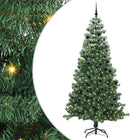 Kerstboom 240 cm groen PVC met 300 LED