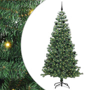 Kerstboom 240 cm groen PVC met 300 LED